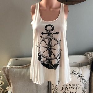 Anchor tunic size medium